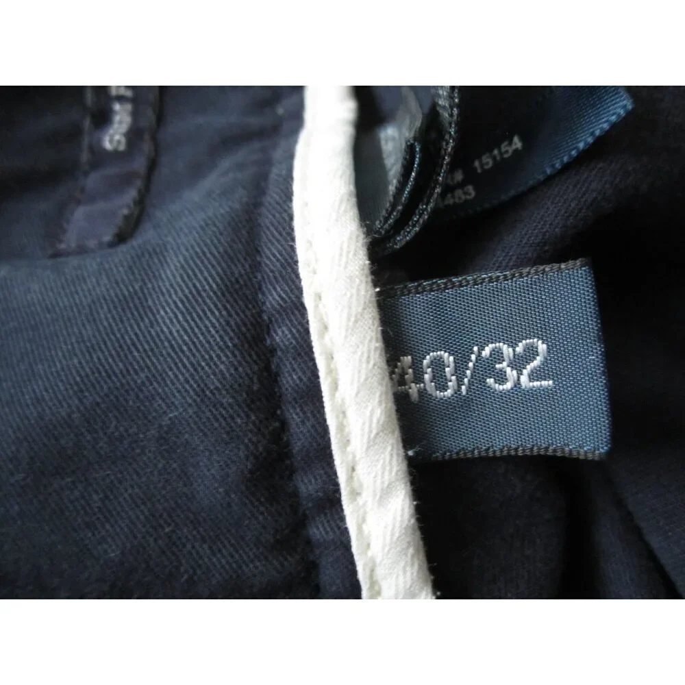 Men Polo Ralph Lauren Slim Fit Cotton Pants Sz 40/32 (MP372)